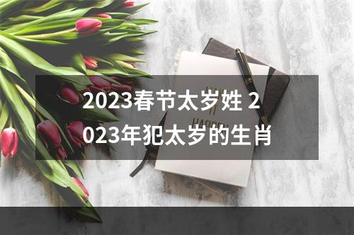 2023春节太岁姓 2023年犯太岁的生肖