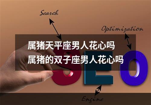 属猪天平座男人花心吗 属猪的双子座男人花心吗