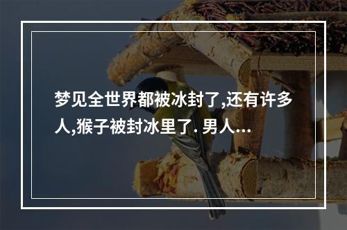 梦见全世界都被冰封了,还有许多人,猴子被封冰里了. 男人梦见下雪是什么征兆树上的猴子被冻住