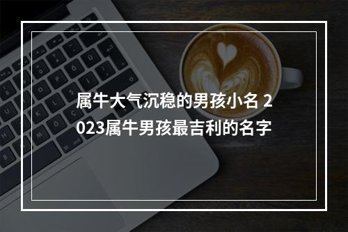 属牛大气沉稳的男孩小名 2023属牛男孩最吉利的名字
