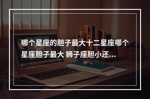 哪个星座的胆子最大十二星座哪个星座胆子最大 狮子座胆小还是胆大