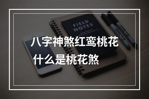 八字神煞红鸾桃花 什么是桃花煞