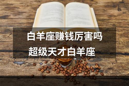 白羊座赚钱厉害吗 超级天才白羊座