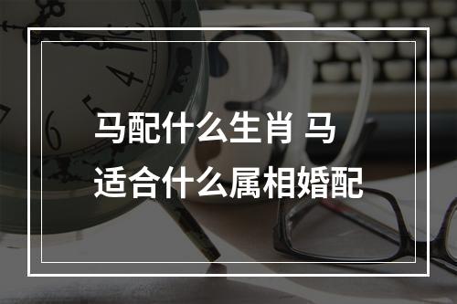 马配什么生肖 马适合什么属相婚配