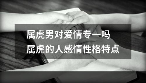 属虎男对爱情专一吗 属虎的人感情性格特点
