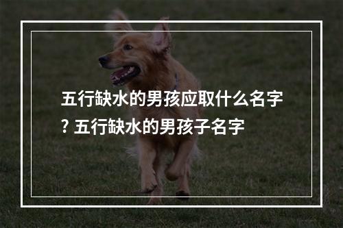 五行缺水的男孩应取什么名字? 五行缺水的男孩子名字