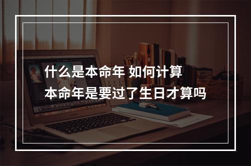 什么是本命年 如何计算 本命年是要过了生日才算吗