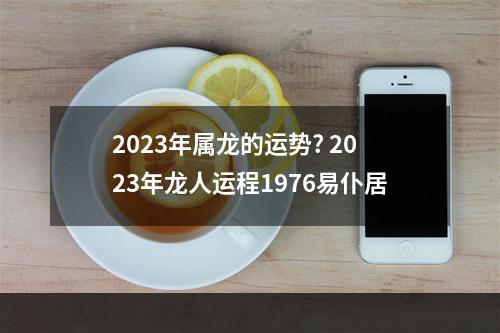 2023年属龙的运势? 2023年龙人运程1976易仆居