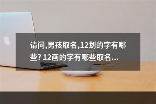 请问,男孩取名,12划的字有哪些? 12画的字有哪些取名用男孩