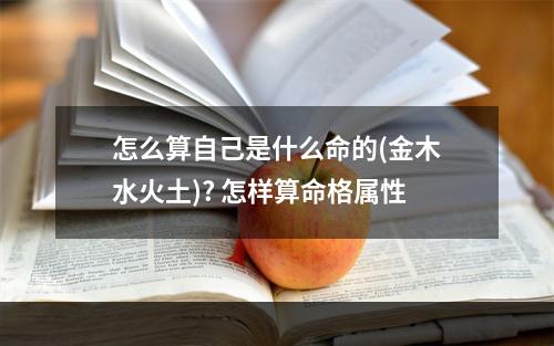 怎么算自己是什么命的(金木水火土)? 怎样算命格属性