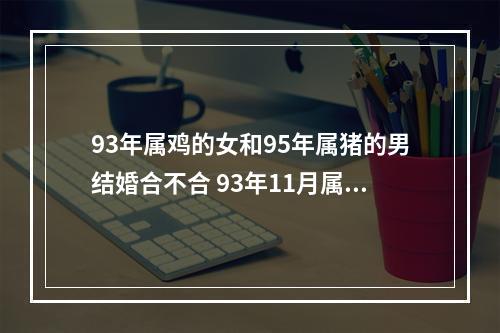 93年属鸡的女和95年属猪的男结婚合不合 93年11月属鸡女和95年7月属猪男合适吗?