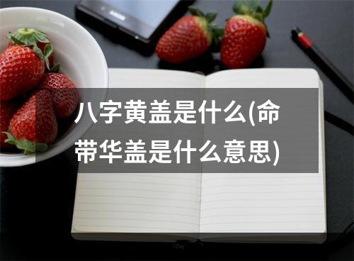 八字黄盖是什么(命带华盖是什么意思)