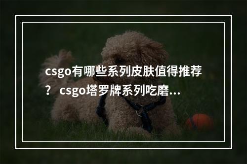 csgo有哪些系列皮肤值得推荐？ csgo塔罗牌系列吃磨损吗