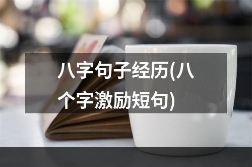 八字句子经历(八个字激励短句)