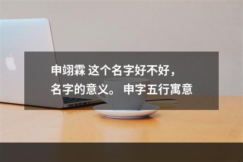 申翊霖 这个名字好不好， 名字的意义。 申字五行寓意
