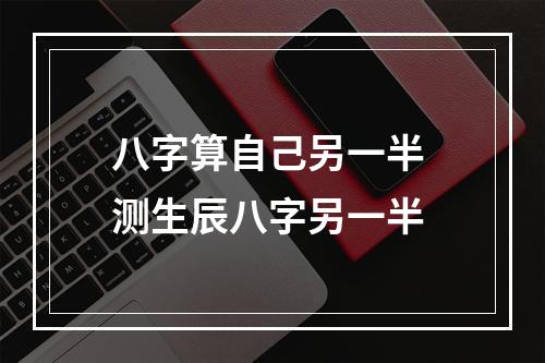 八字算自己另一半 测生辰八字另一半