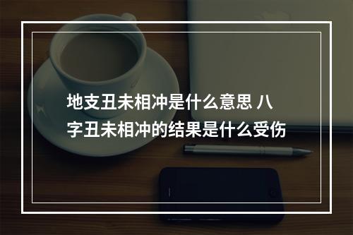 地支丑未相冲是什么意思 八字丑未相冲的结果是什么受伤