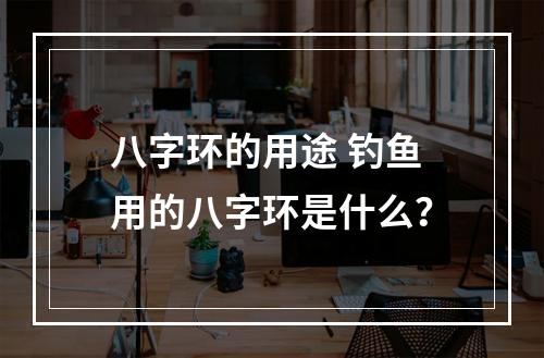 八字环的用途 钓鱼用的八字环是什么？
