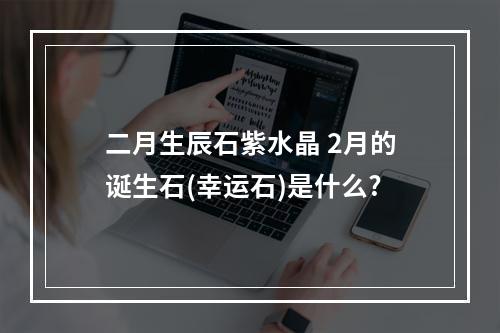 二月生辰石紫水晶 2月的诞生石(幸运石)是什么?
