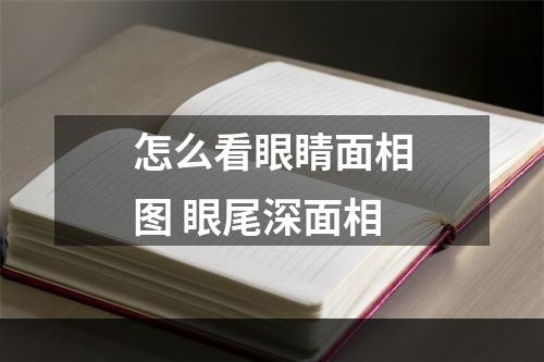 怎么看眼睛面相图 眼尾深面相