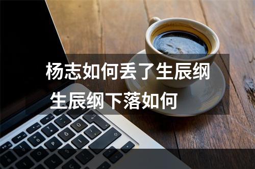 杨志如何丢了生辰纲 生辰纲下落如何