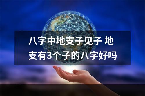 八字中地支子见子 地支有3个子的八字好吗