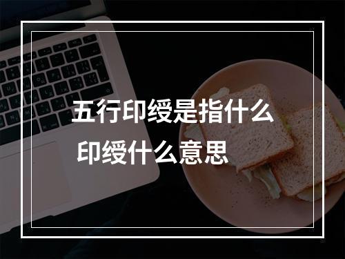 五行印绶是指什么 印绶什么意思