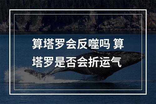 算塔罗会反噬吗 算塔罗是否会折运气