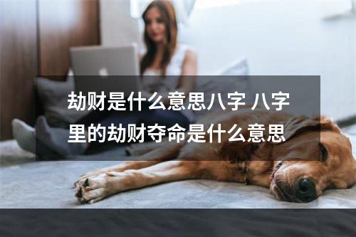 劫财是什么意思八字 八字里的劫财夺命是什么意思