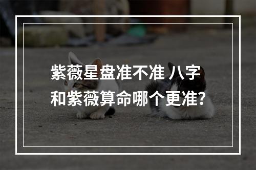 紫薇星盘准不准 八字和紫薇算命哪个更准？