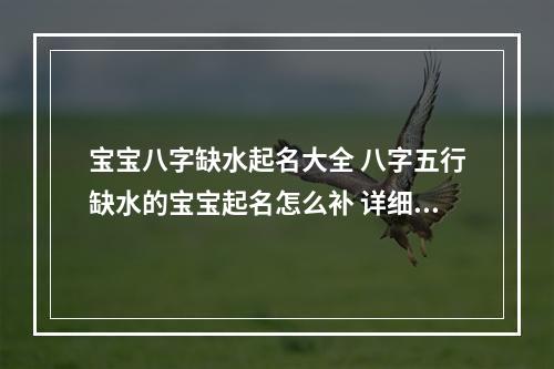 宝宝八字缺水起名大全 八字五行缺水的宝宝起名怎么补 详细03