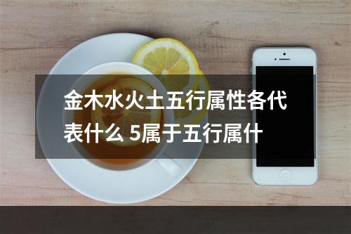 金木水火土五行属性各代表什么 5属于五行属什