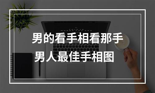 男的看手相看那手 男人最佳手相图