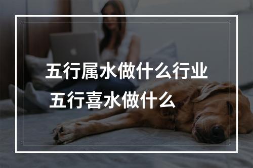 五行属水做什么行业 五行喜水做什么