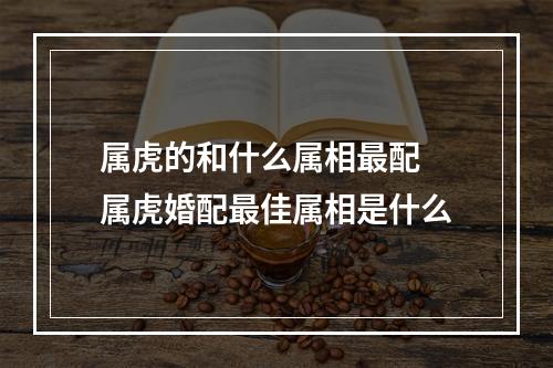 属虎的和什么属相最配 属虎婚配最佳属相是什么