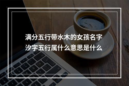 满分五行带水木的女孩名字 汐字五行属什么意思是什么