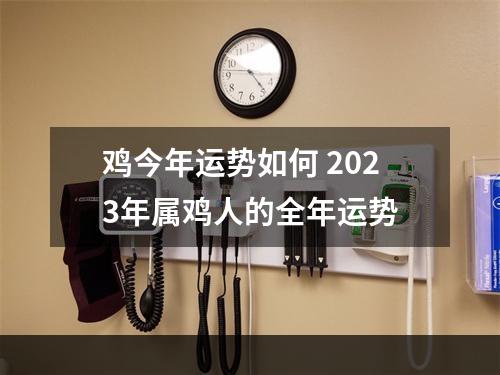 鸡今年运势如何 2023年属鸡人的全年运势