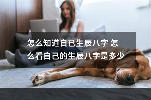 怎么知道自已生辰八字 怎么看自己的生辰八字是多少
