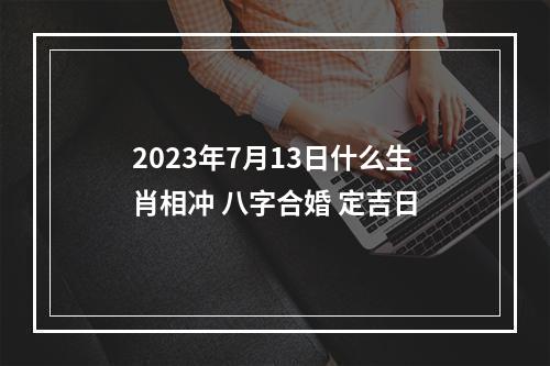 2023年7月13日什么生肖相冲 八字合婚 定吉日