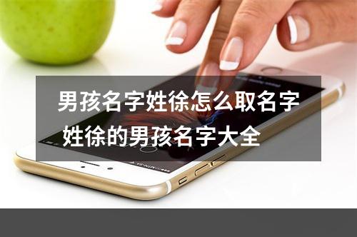 男孩名字姓徐怎么取名字 姓徐的男孩名字大全