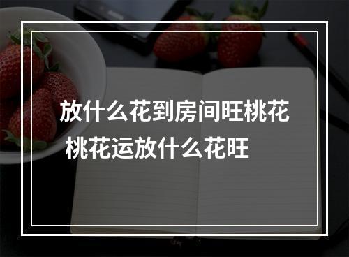 放什么花到房间旺桃花 桃花运放什么花旺