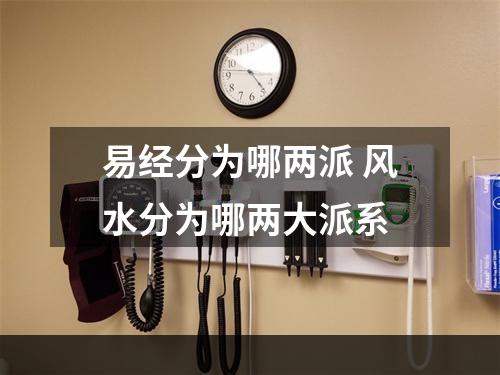 易经分为哪两派 风水分为哪两大派系