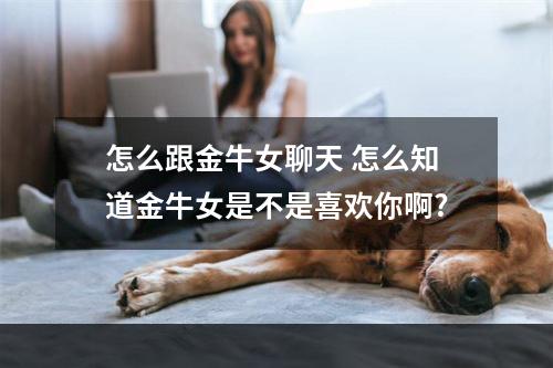 怎么跟金牛女聊天 怎么知道金牛女是不是喜欢你啊?