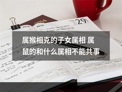 属猴相克的子女属相 属鼠的和什么属相不能共事