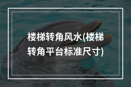 楼梯转角风水(楼梯转角平台标准尺寸)