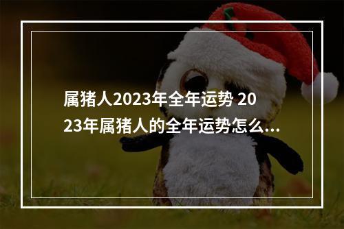 属猪人2023年全年运势 2023年属猪人的全年运势怎么样?