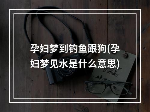 孕妇梦到钓鱼跟狗(孕妇梦见水是什么意思)