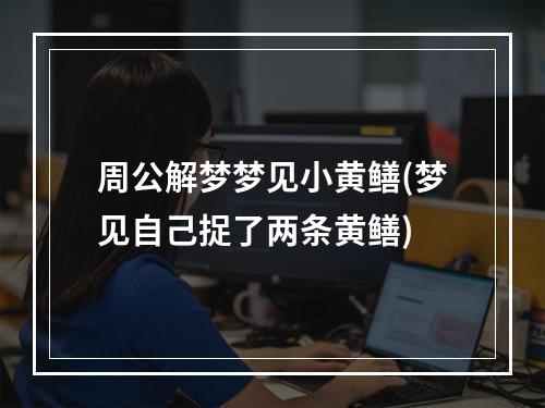周公解梦梦见小黄鳝(梦见自己捉了两条黄鳝)