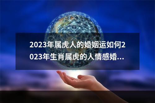 2023年属虎人的婚姻运如何2023年生肖属虎的人情感婚姻运解析 1986年属虎2023年运势及运程婚姻