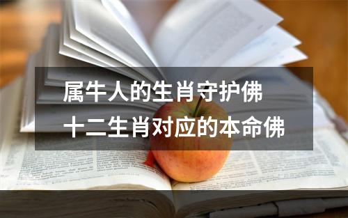 属牛人的生肖守护佛 十二生肖对应的本命佛